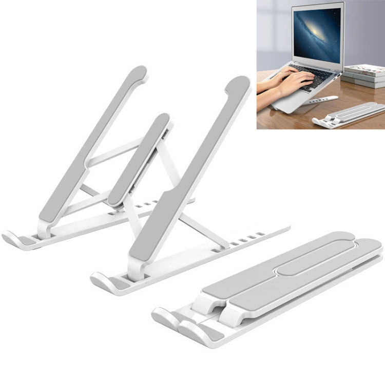 YMB1028 Portable Folding Desktop Holder Bracket for Laptop / Tablet