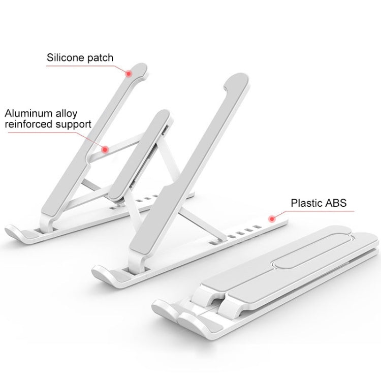 YMB1028 Portable Folding Desktop Holder Bracket for Laptop / Tablet