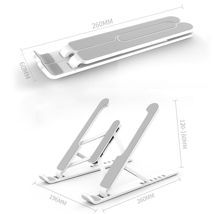YMB1028 Portable Folding Desktop Holder Bracket for Laptop / Tablet