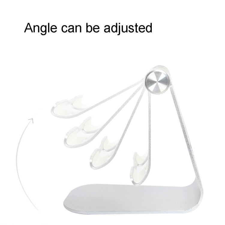 Portable Universal Adjustable Foldable Aluminium Alloy Desktop Tablet Holder Stand, For iPad, iPhone, Galaxy, Huawei, Xiaomi, LG, HTC and Other Smart Phones & Tablets