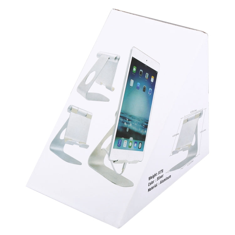 Portable Universal Adjustable Foldable Aluminium Alloy Desktop Tablet Holder Stand, For iPad, iPhone, Galaxy, Huawei, Xiaomi, LG, HTC and Other Smart Phones & Tablets