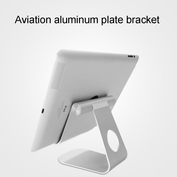 Portable Universal Adjustable Foldable Aluminium Alloy Desktop Tablet Holder Stand, For iPad, iPhone, Galaxy, Huawei, Xiaomi, LG, HTC and Other Smart Phones & Tablets
