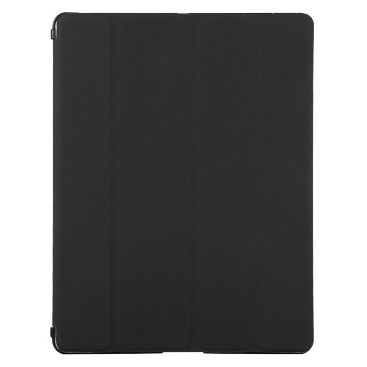 For iPad 4 / 3 / 2 Solid Color Horizontal Flip Leather Case with Holder & Sleep / Wake-up Function