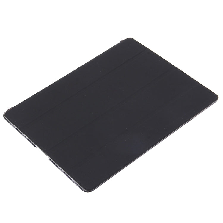 For iPad 4 / 3 / 2 Solid Color Horizontal Flip Leather Case with Holder & Sleep / Wake-up Function