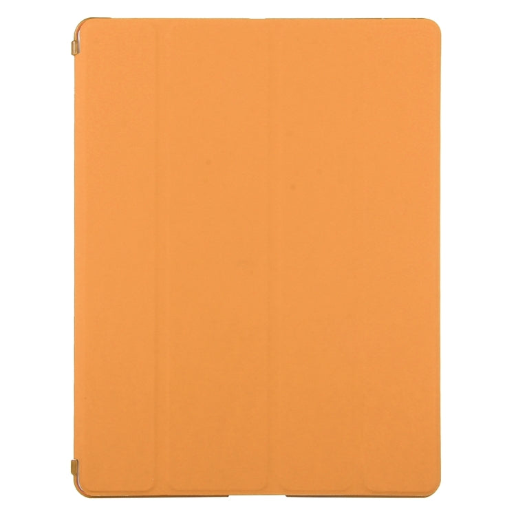 For iPad 4 / 3 / 2 Solid Color Horizontal Flip Leather Case with Holder & Sleep / Wake-up Function