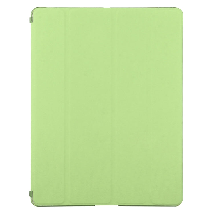 For iPad 4 / 3 / 2 Solid Color Horizontal Flip Leather Case with Holder & Sleep / Wake-up Function