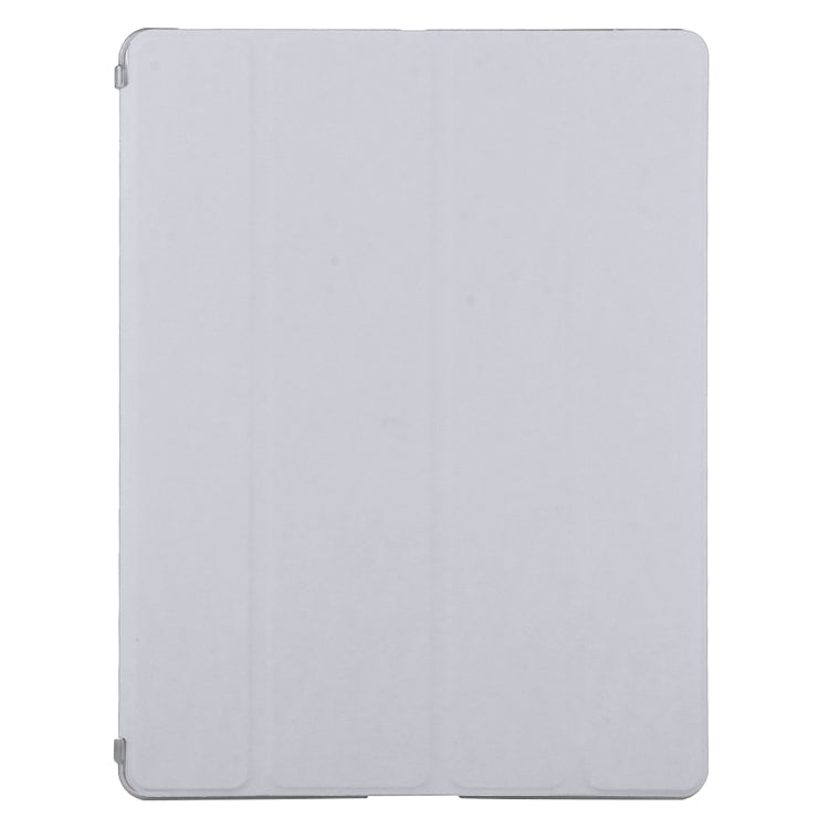 For iPad 4 / 3 / 2 Solid Color Horizontal Flip Leather Case with Holder & Sleep / Wake-up Function