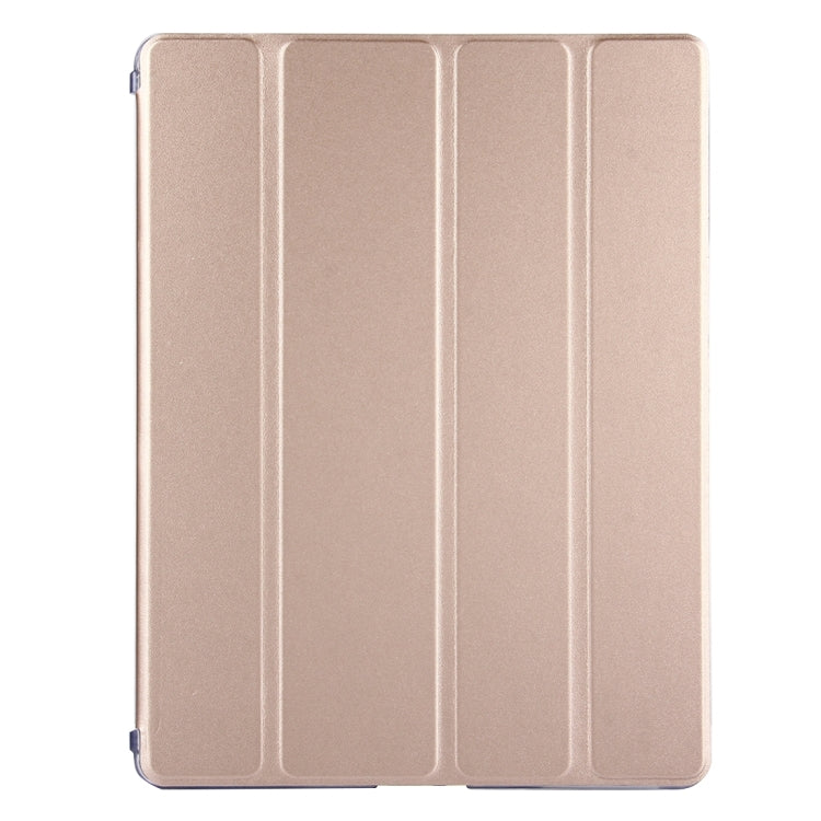 For iPad 4 / 3 / 2 Solid Color Horizontal Flip Leather Case with Holder & Sleep / Wake-up Function