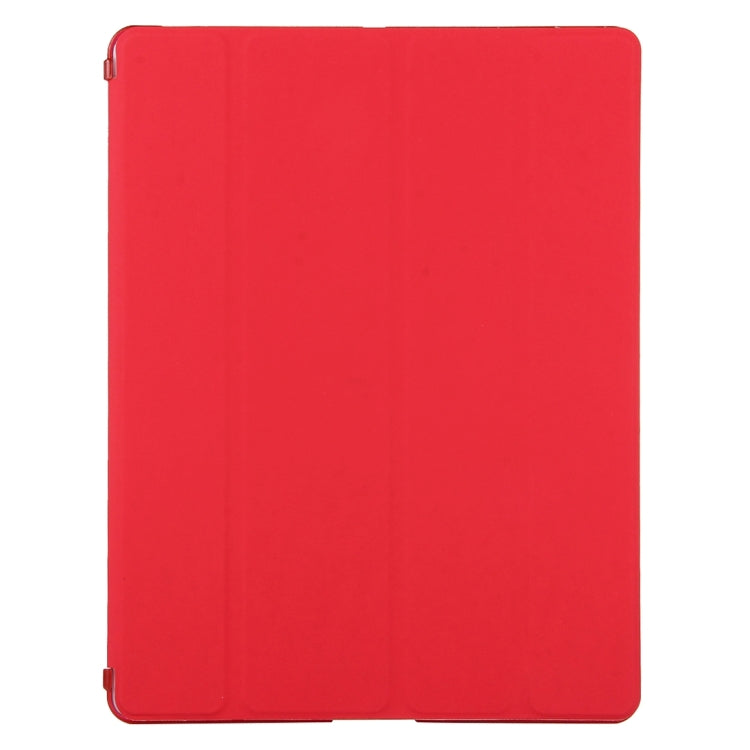 For iPad 4 / 3 / 2 Solid Color Horizontal Flip Leather Case with Holder & Sleep / Wake-up Function