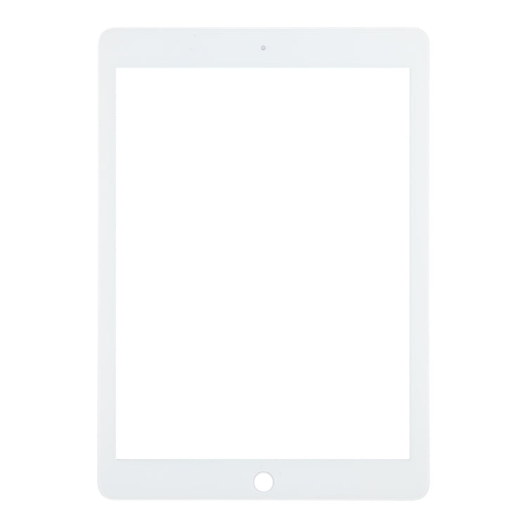 For iPad 9.7 Front Screen Outer Glass Lens with OCA Optically Clear Adhesive  - White