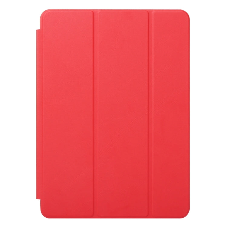 Horizontal Flip Solid Color Leather Case for iPad Pro 11 inch (2018), with Three-folding Holder & Wake-up / Sleep Function