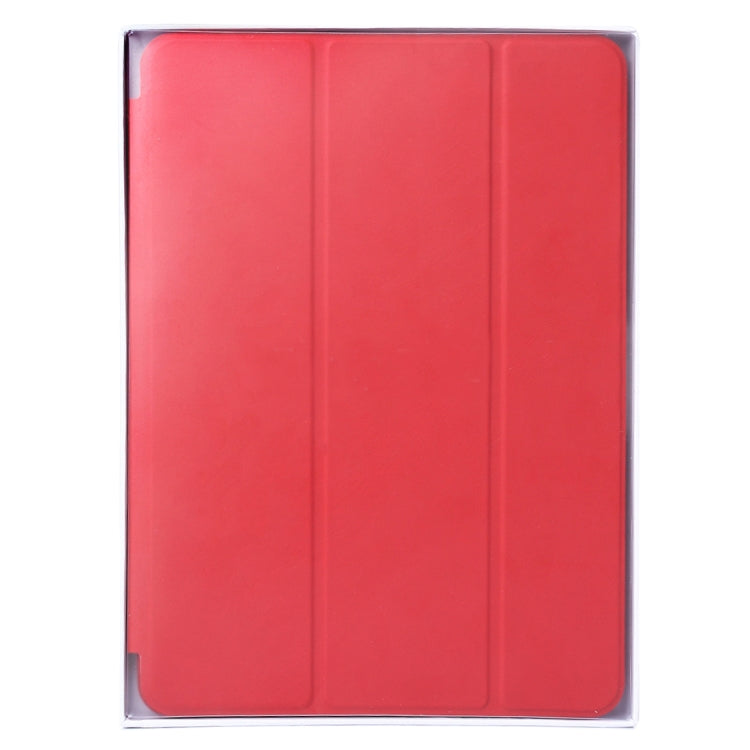 Horizontal Flip Solid Color Leather Case for iPad Pro 11 inch (2018), with Three-folding Holder & Wake-up / Sleep Function
