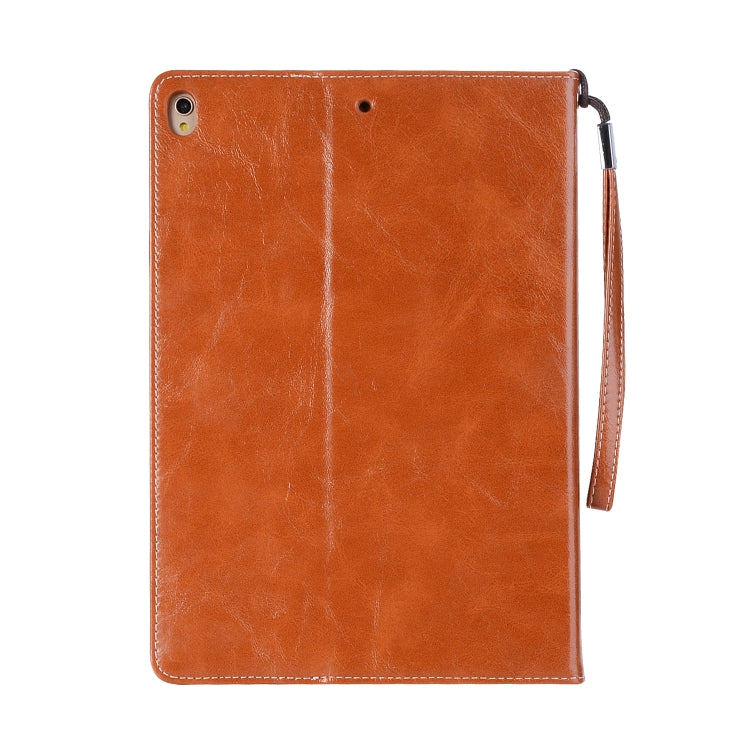 Business Style Horizontal Flip Leather Case for iPad Pro 10.5 inch, with Wallet & Card Slot & Holder & Lanyard