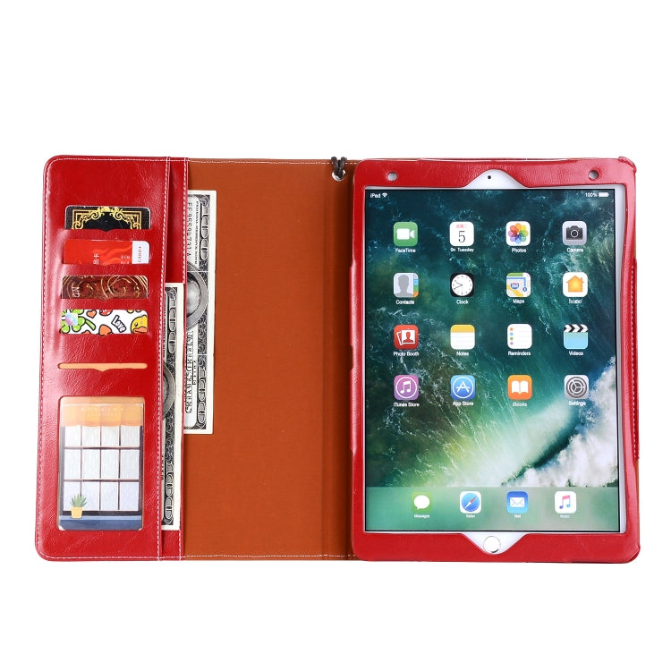 Business Style Horizontal Flip Leather Case for iPad Pro 10.5 inch, with Wallet & Card Slot & Holder & Lanyard