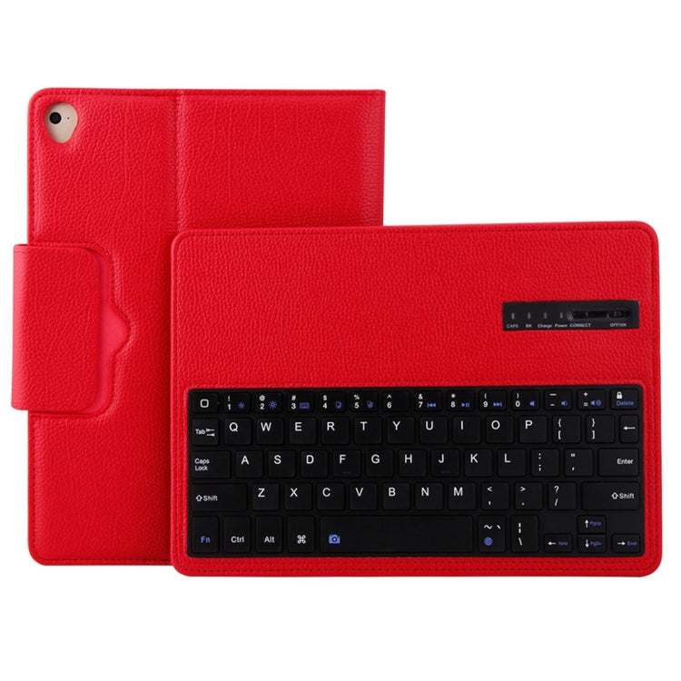IP071 for iPad Pro 9.7 inch / iPad Air 2 / iPad Air /iPad 9.7 (2018) & iPad 9.7 (2017) Separable ABS Bluetooth Keyboard + Litchi Texture Horizontal Flip Leather Tablet Case with Holder