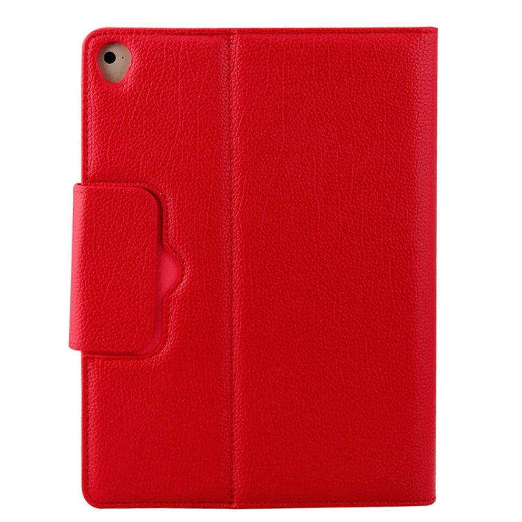 IP071 for iPad Pro 9.7 inch / iPad Air 2 / iPad Air /iPad 9.7 (2018) & iPad 9.7 (2017) Separable ABS Bluetooth Keyboard + Litchi Texture Horizontal Flip Leather Tablet Case with Holder