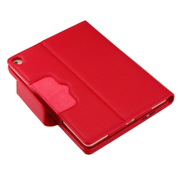 IP071 for iPad Pro 9.7 inch / iPad Air 2 / iPad Air /iPad 9.7 (2018) & iPad 9.7 (2017) Separable ABS Bluetooth Keyboard + Litchi Texture Horizontal Flip Leather Tablet Case with Holder