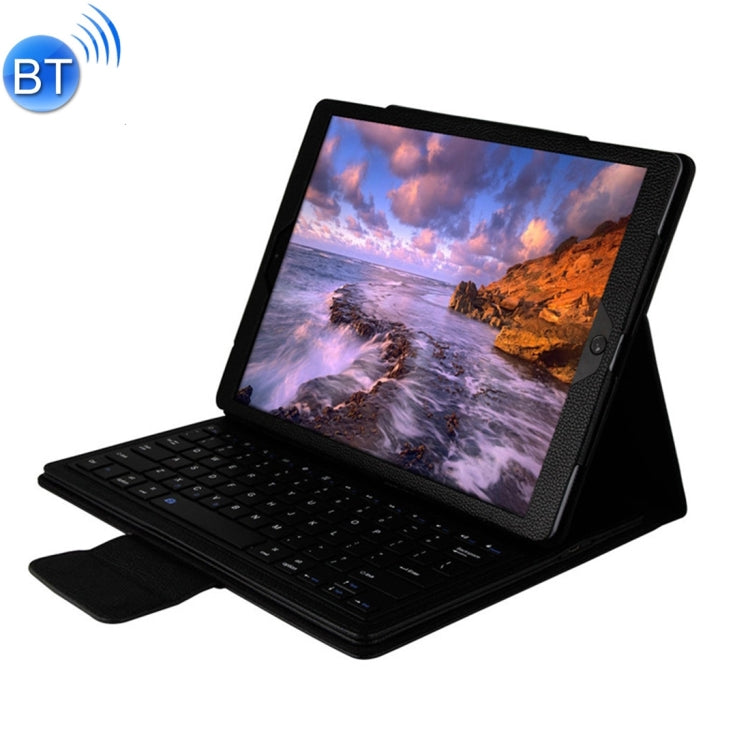 IP081 For iPad Pro 12.9 inch (2017) / iPad Pro 12.9 inch (2015) Separable Litchi Texture Horizontal Flip Leather Tablet Case + Bluetooth Keyboard with Holder