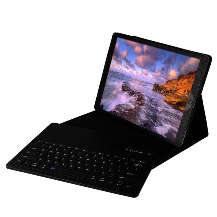 IP081 For iPad Pro 12.9 inch (2017) / iPad Pro 12.9 inch (2015) Separable Litchi Texture Horizontal Flip Leather Tablet Case + Bluetooth Keyboard with Holder