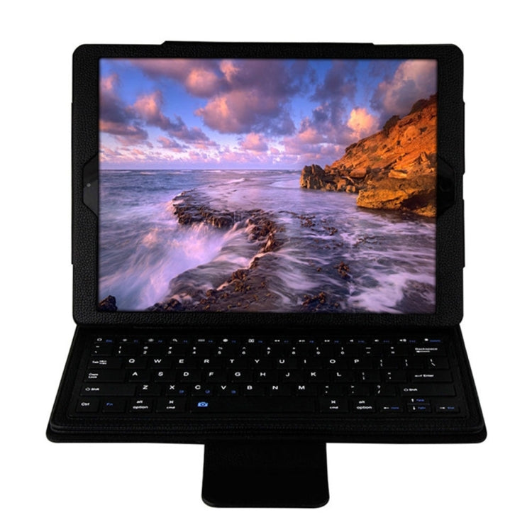 IP081 For iPad Pro 12.9 inch (2017) / iPad Pro 12.9 inch (2015) Separable Litchi Texture Horizontal Flip Leather Tablet Case + Bluetooth Keyboard with Holder