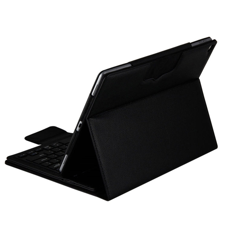 IP081 For iPad Pro 12.9 inch (2017) / iPad Pro 12.9 inch (2015) Separable Litchi Texture Horizontal Flip Leather Tablet Case + Bluetooth Keyboard with Holder