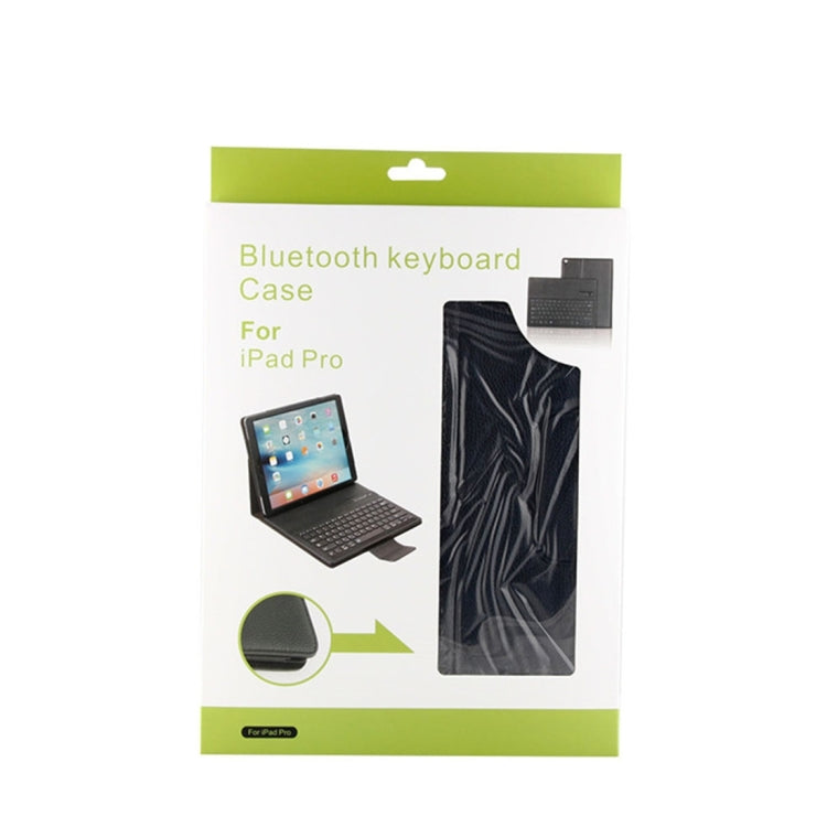 IP081 For iPad Pro 12.9 inch (2017) / iPad Pro 12.9 inch (2015) Separable Litchi Texture Horizontal Flip Leather Tablet Case + Bluetooth Keyboard with Holder