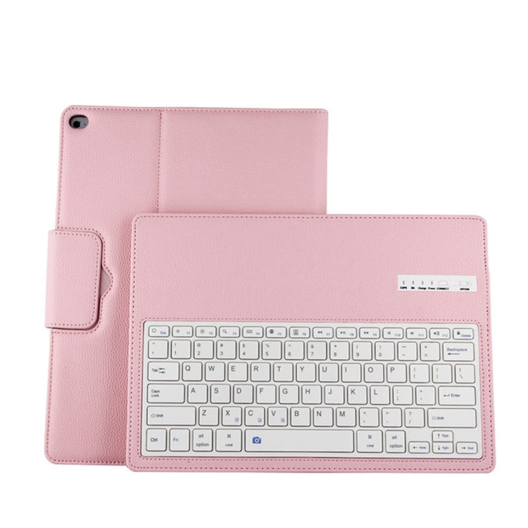 IP081 For iPad Pro 12.9 inch (2017) / iPad Pro 12.9 inch (2015) Separable Litchi Texture Horizontal Flip Leather Tablet Case + Bluetooth Keyboard with Holder