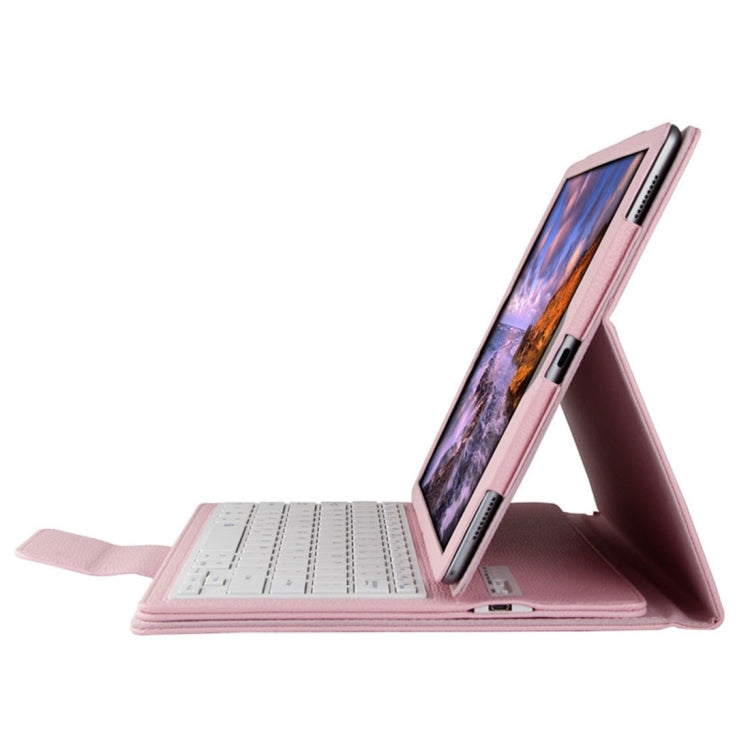 IP081 For iPad Pro 12.9 inch (2017) / iPad Pro 12.9 inch (2015) Separable Litchi Texture Horizontal Flip Leather Tablet Case + Bluetooth Keyboard with Holder