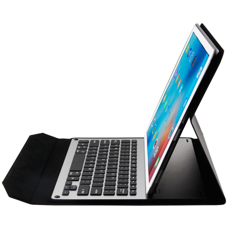 1098 For iPad Pro 12.9 inch Horizontal Flip Leather Tablet Case + Bluetooth Keyboard with Holder
