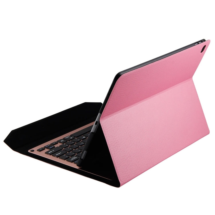 1098 For iPad Pro 12.9 inch Horizontal Flip Leather Tablet Case + Bluetooth Keyboard with Holder