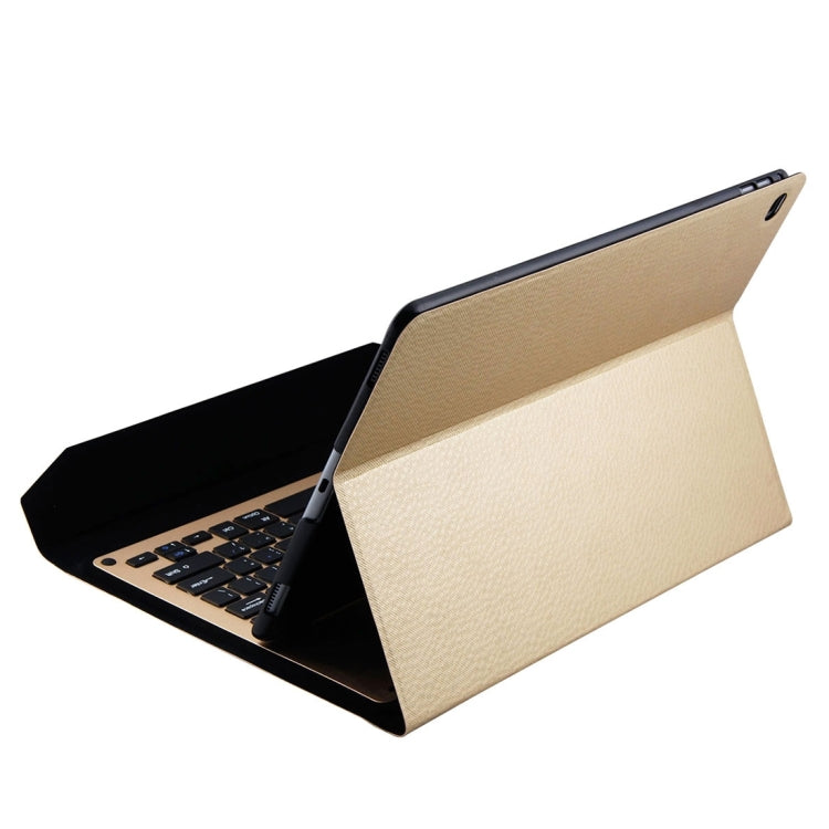 1098 For iPad Pro 12.9 inch Horizontal Flip Leather Tablet Case + Bluetooth Keyboard with Holder