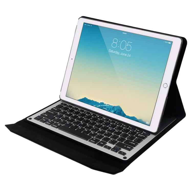 1098 For iPad Pro 12.9 inch Horizontal Flip Leather Tablet Case + Bluetooth Keyboard with Holder