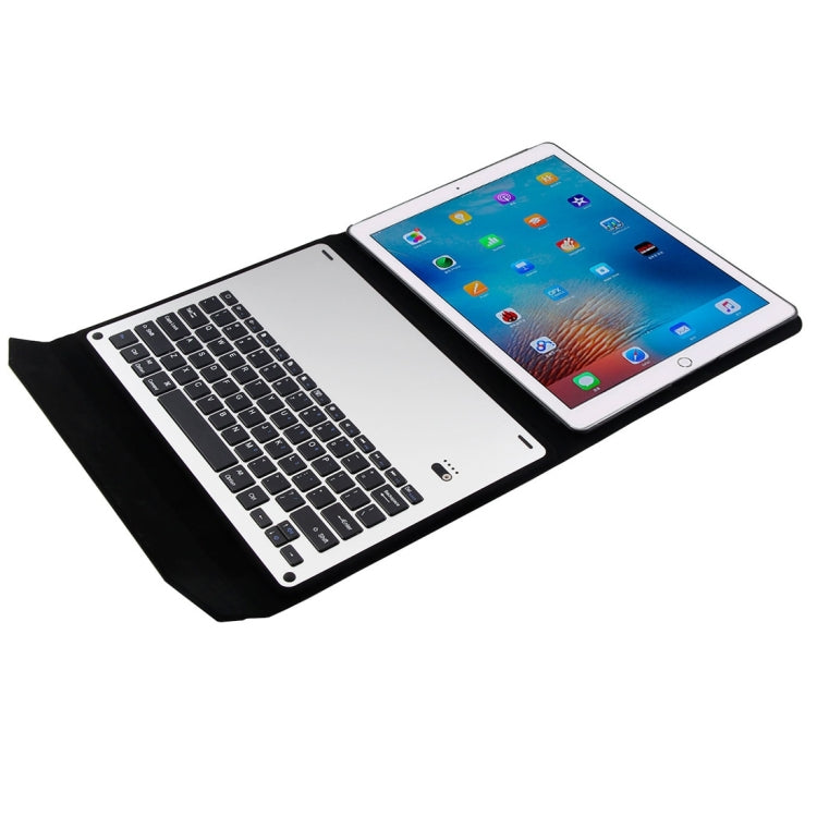 1098 For iPad Pro 12.9 inch Horizontal Flip Leather Tablet Case + Bluetooth Keyboard with Holder