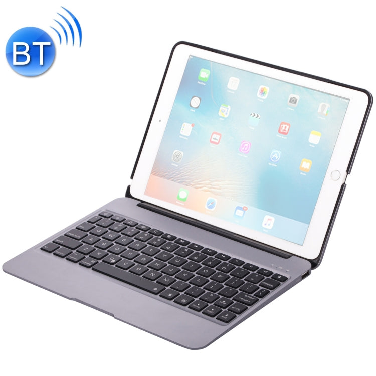 F07 for iPad Pro 12.9 inch Portable Foldable Aluminium Alloy Wireless Bluetooth Backlight Keyboard