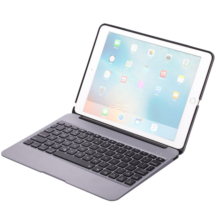 F07 for iPad Pro 12.9 inch Portable Foldable Aluminium Alloy Wireless Bluetooth Backlight Keyboard