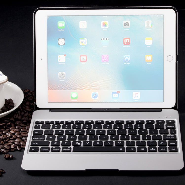 F07 for iPad Pro 12.9 inch Portable Foldable Aluminium Alloy Wireless Bluetooth Backlight Keyboard