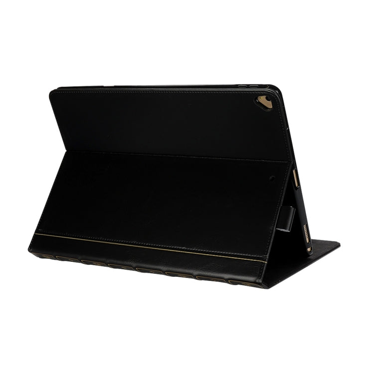 Bible Style Business Horizontal Flip Leather Case for iPad Pro 12.9 (2017) & Pro 12.9 (2015), with Card Slots & Pen Slots & Photo Frame & Holder