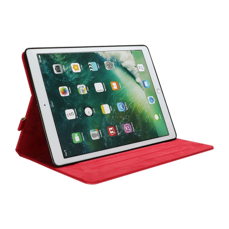 Bible Style Business Horizontal Flip Leather Case for iPad Pro 12.9 (2017) & Pro 12.9 (2015), with Card Slots & Pen Slots & Photo Frame & Holder