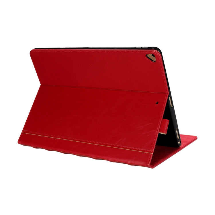 Bible Style Business Horizontal Flip Leather Case for iPad Pro 12.9 (2017) & Pro 12.9 (2015), with Card Slots & Pen Slots & Photo Frame & Holder