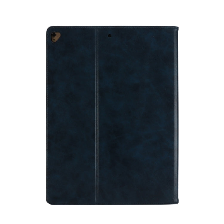 Horizontal Flip Leather Case for iPad Pro 12.9 (2017) & Pro 12.9 (2015),  with Double Card Slots & Pen Slots & Holder & Wallet & Photo Frame