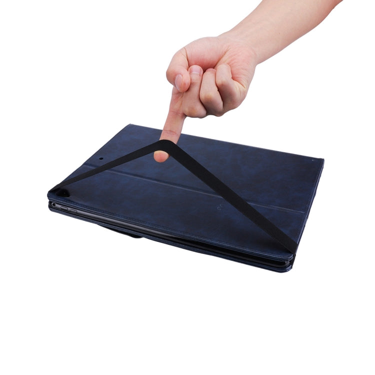 Horizontal Flip Leather Case for iPad Pro 12.9 (2017) & Pro 12.9 (2015),  with Double Card Slots & Pen Slots & Holder & Wallet & Photo Frame