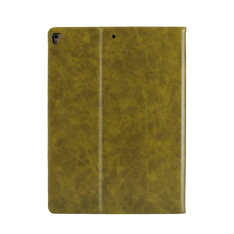 Horizontal Flip Leather Case for iPad Pro 12.9 (2017) & Pro 12.9 (2015),  with Double Card Slots & Pen Slots & Holder & Wallet & Photo Frame