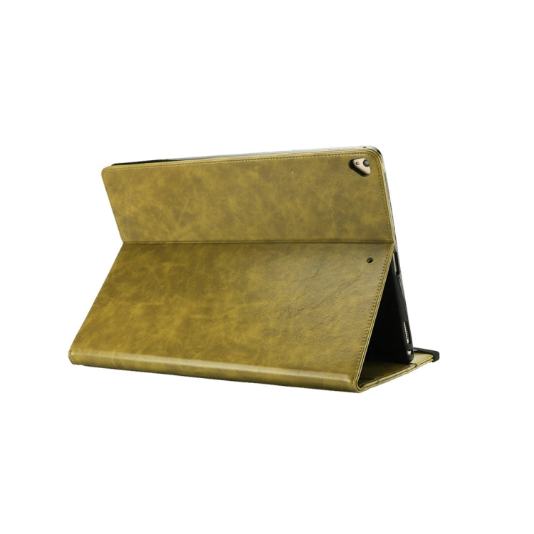 Horizontal Flip Leather Case for iPad Pro 12.9 (2017) & Pro 12.9 (2015),  with Double Card Slots & Pen Slots & Holder & Wallet & Photo Frame