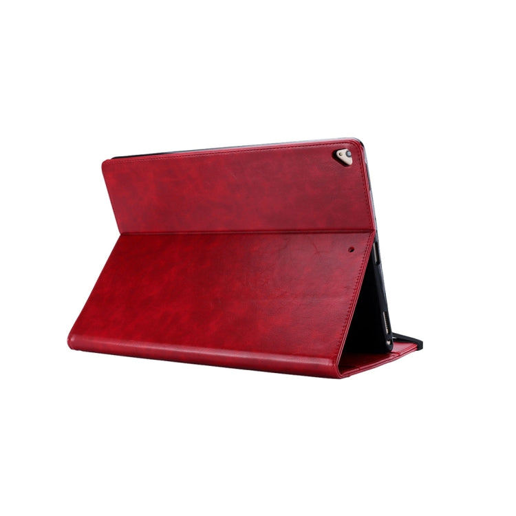Horizontal Flip Leather Case for iPad Pro 12.9 (2017) & Pro 12.9 (2015),  with Double Card Slots & Pen Slots & Holder & Wallet & Photo Frame