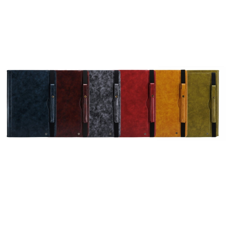 Horizontal Flip Leather Case for iPad Pro 12.9 (2017) & Pro 12.9 (2015),  with Double Card Slots & Pen Slots & Holder & Wallet & Photo Frame