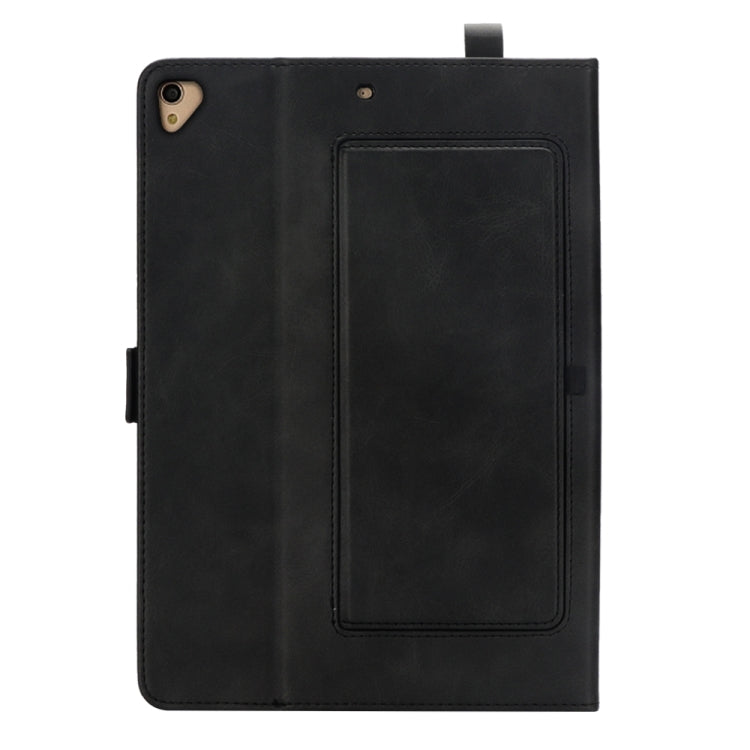 Horizontal Flip Double Holder Leather Case for iPad Pro 12.9 (2017) / (2015), with Card Slots & Photo Frame & Pen Slot