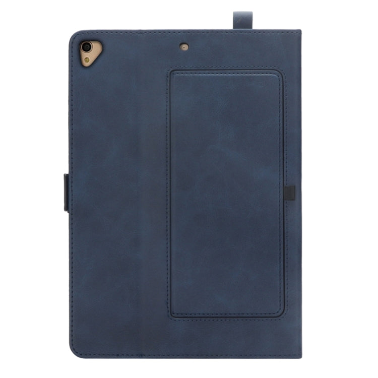 Horizontal Flip Double Holder Leather Case for iPad Pro 12.9 (2017) / (2015), with Card Slots & Photo Frame & Pen Slot
