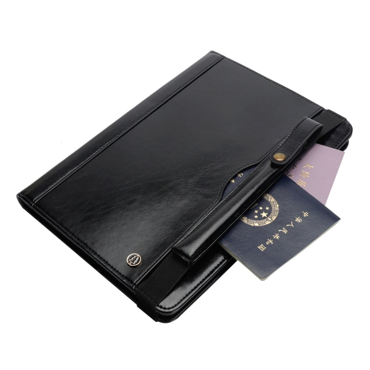 Crazy Horse Texture Horizontal Flip Leather Case for iPad Pro 11 inch, with Card Slots & Pen Slot & Holder & Wallet