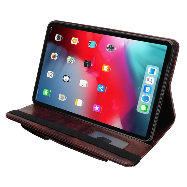 Crazy Horse Texture Horizontal Flip Leather Case for iPad Pro 11 inch, with Card Slots & Pen Slot & Holder & Wallet