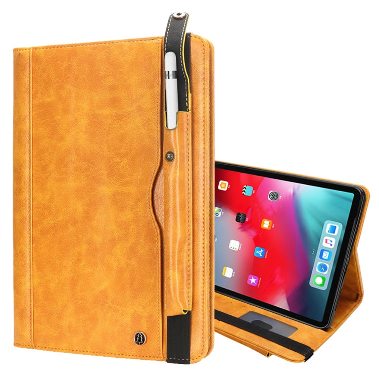 Crazy Horse Texture Horizontal Flip Leather Case for iPad Pro 11 inch, with Card Slots & Pen Slot & Holder & Wallet